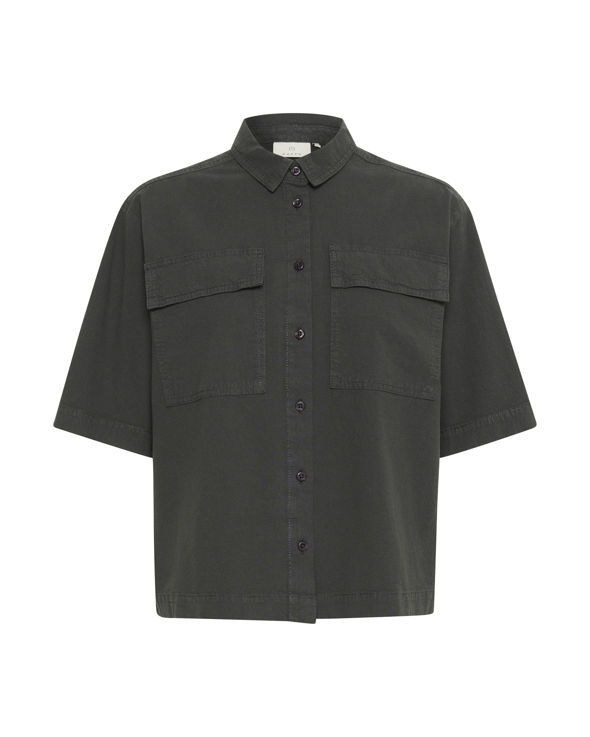 Kaffe - Blusa 'KA Naya' em cinzento: frente