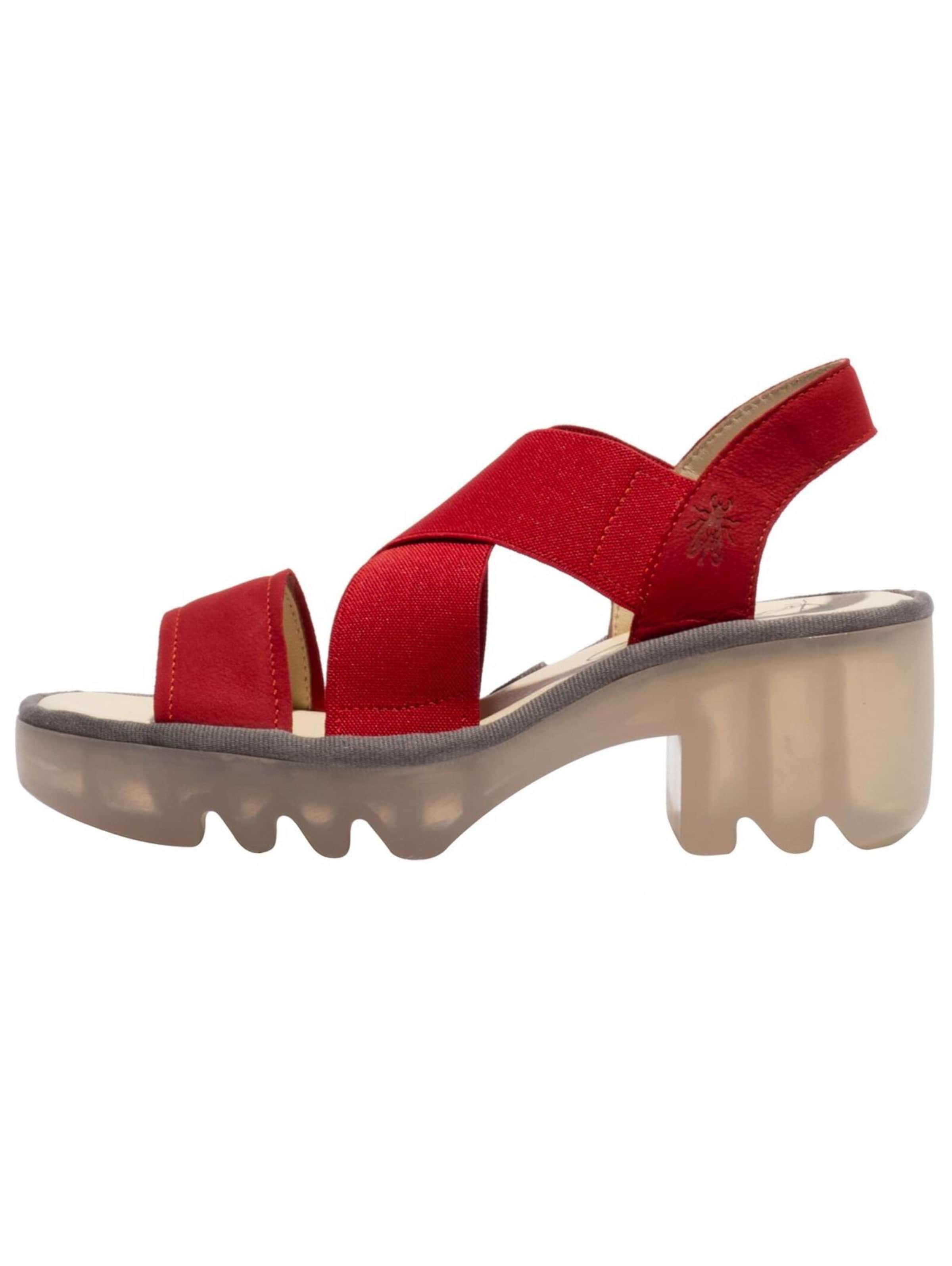 Sandales FLY LONDON en rouge