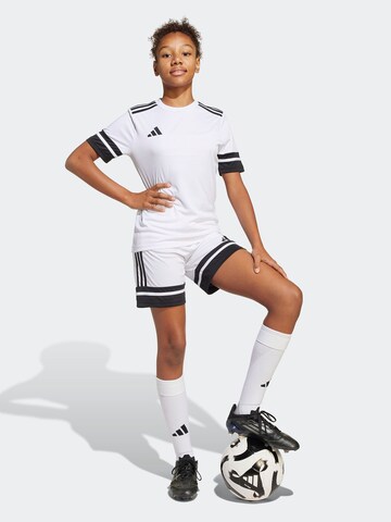 ADIDAS PERFORMANCE tavaline Spordipüksid 'Squadra 25', värv valge: eest vaates