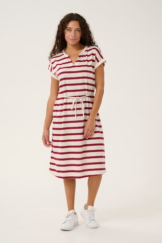 Robe 'Ova' Cream en rouge