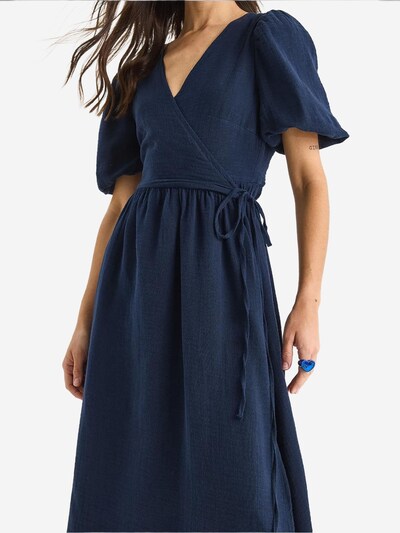 Bianco Lucci Jurk in de kleur Marine, Productweergave