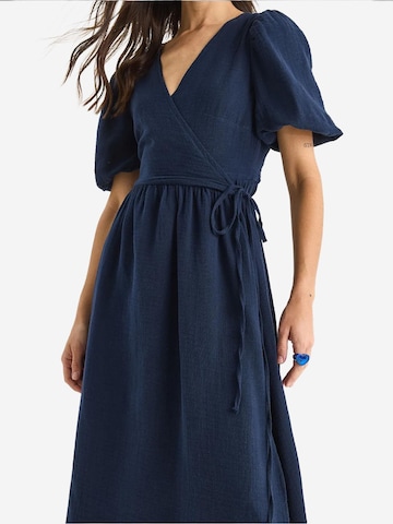 Bianco Lucci Jurk in Blauw