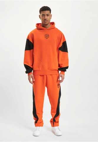 Bluză de molton 'Ecko Unltd. Construction' de la Ecko Unlimited pe portocaliu