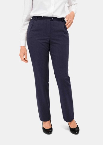 Goldner Regular Hose 'Carla' in Blau: Vorderseite