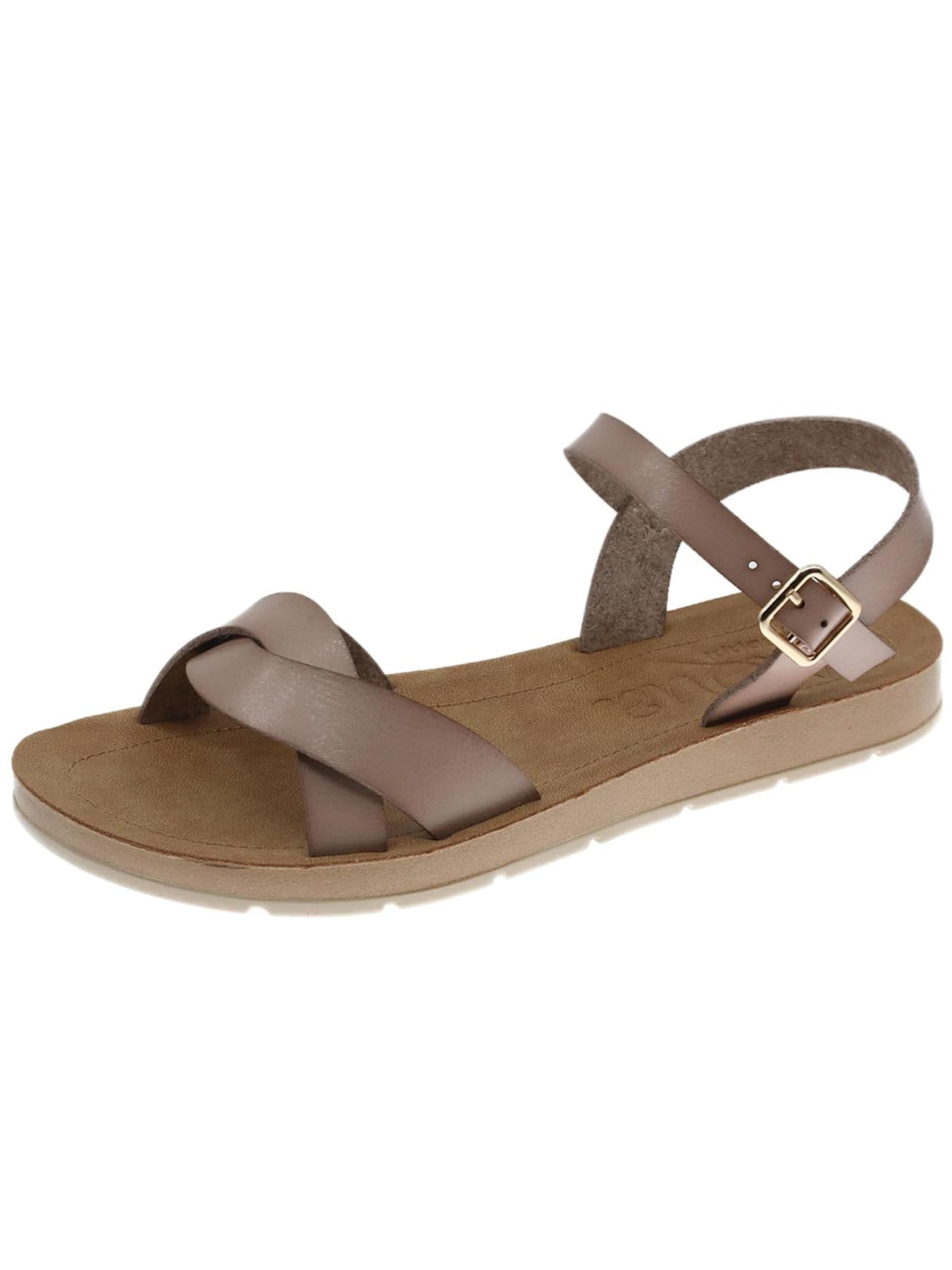 Beppi Sandale 'Casual Sandal'‌‌‌‌‌‌‌‌‌‌ in Grau: Vorderseite