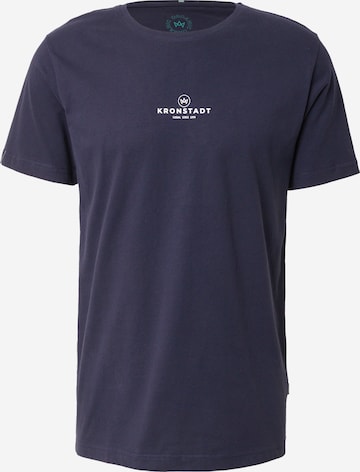 T-Shirt 'Conrad' Kronstadt en bleu : devant