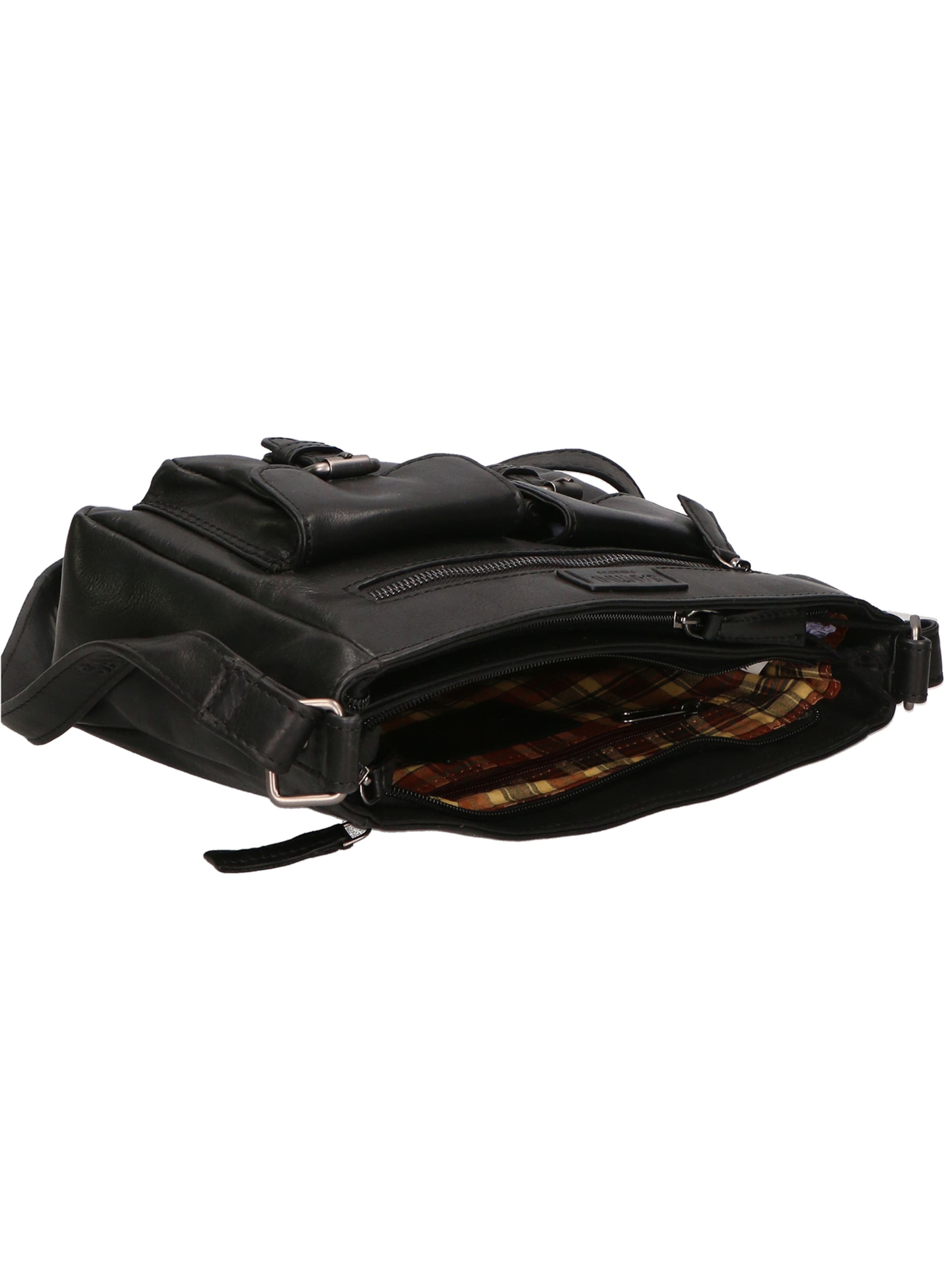 Santini Firenze Schoudertas in Zwart