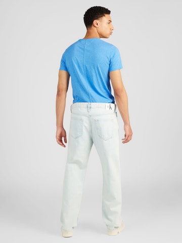 Calvin Klein Jeans Lużny krój Jeansy '90's' w kolorze niebieski