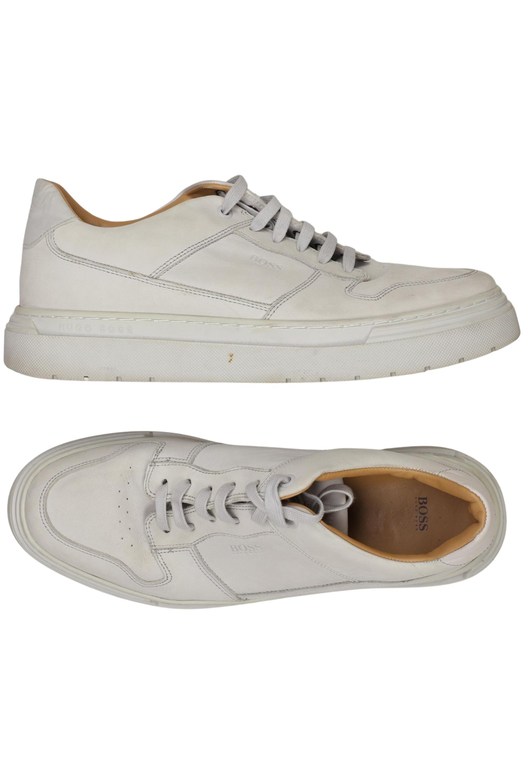 BOSS Sneaker 44 in Weiß: Vorderseite