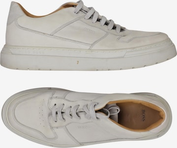 BOSS Sneaker 44 in Weiß: Vorderseite