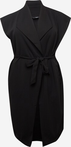 Vero Moda Curve - Colete 'ALLISON' em preto: frente