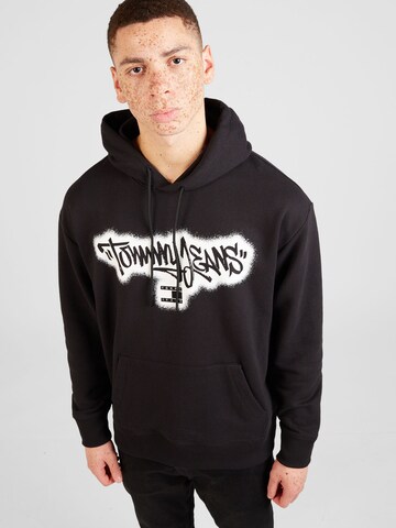 Sweat-shirt Tommy Jeans en noir