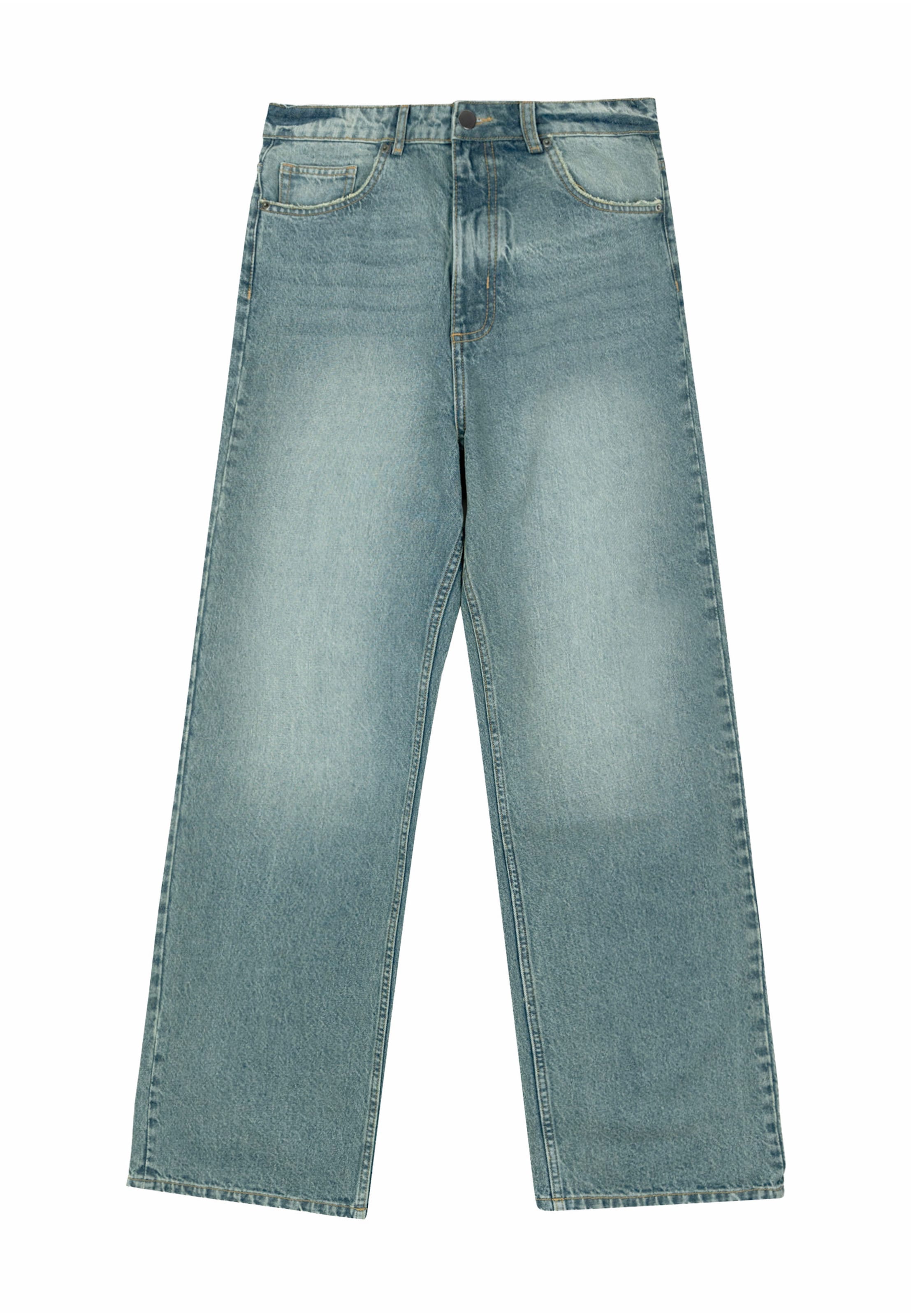 Loosefit Jean Prohibited en bleu : devant