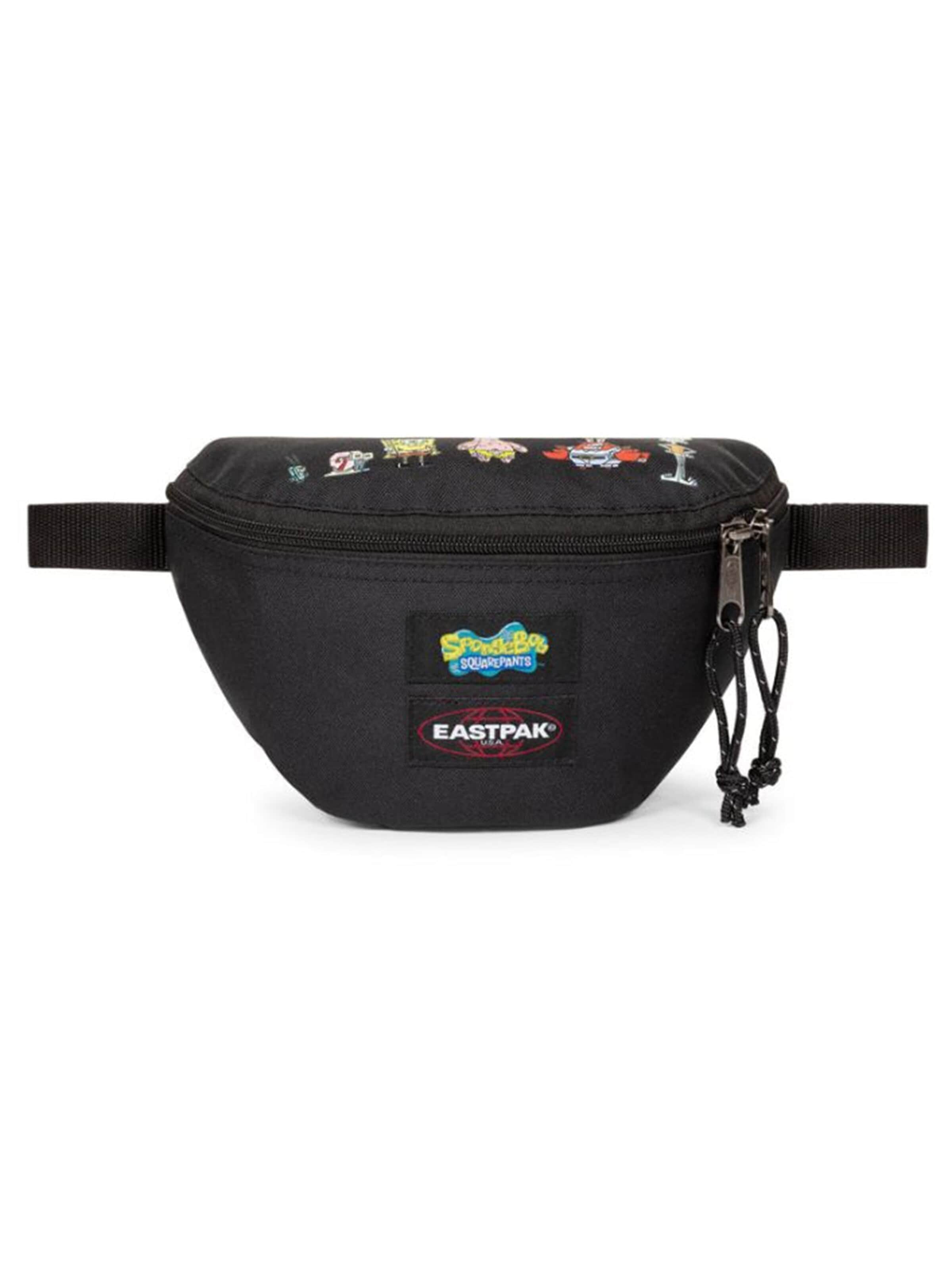 EASTPAK Torba na pasek 'SPONGEBOB' w kolorze czarny: przód