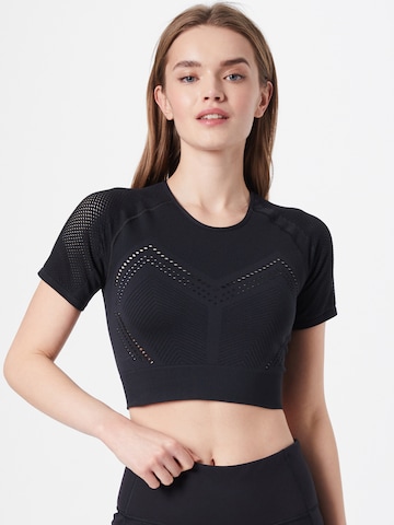 Calvin Klein Sport Performance shirt in Black: front