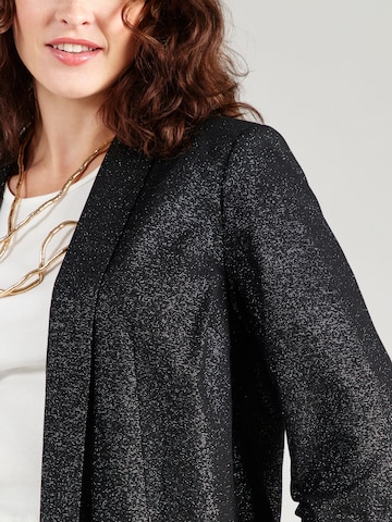 Blazer 'PCBOSELLA' PIECES Curve en noir
