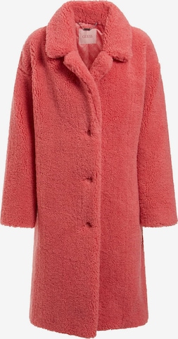 GUESS Between-Seasons Coat in Pink: front