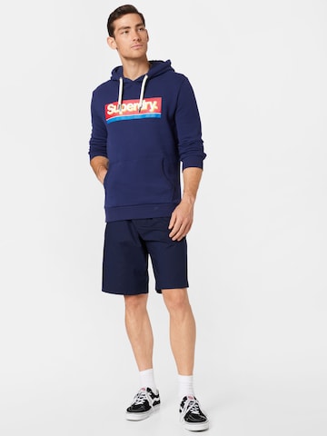 Superdry Mikina – modrá