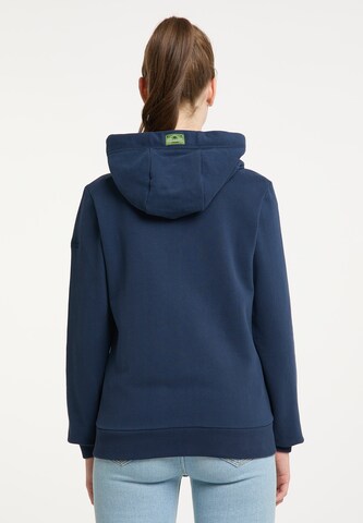 Schmuddelwedda Zip-Up Hoodie in Blue