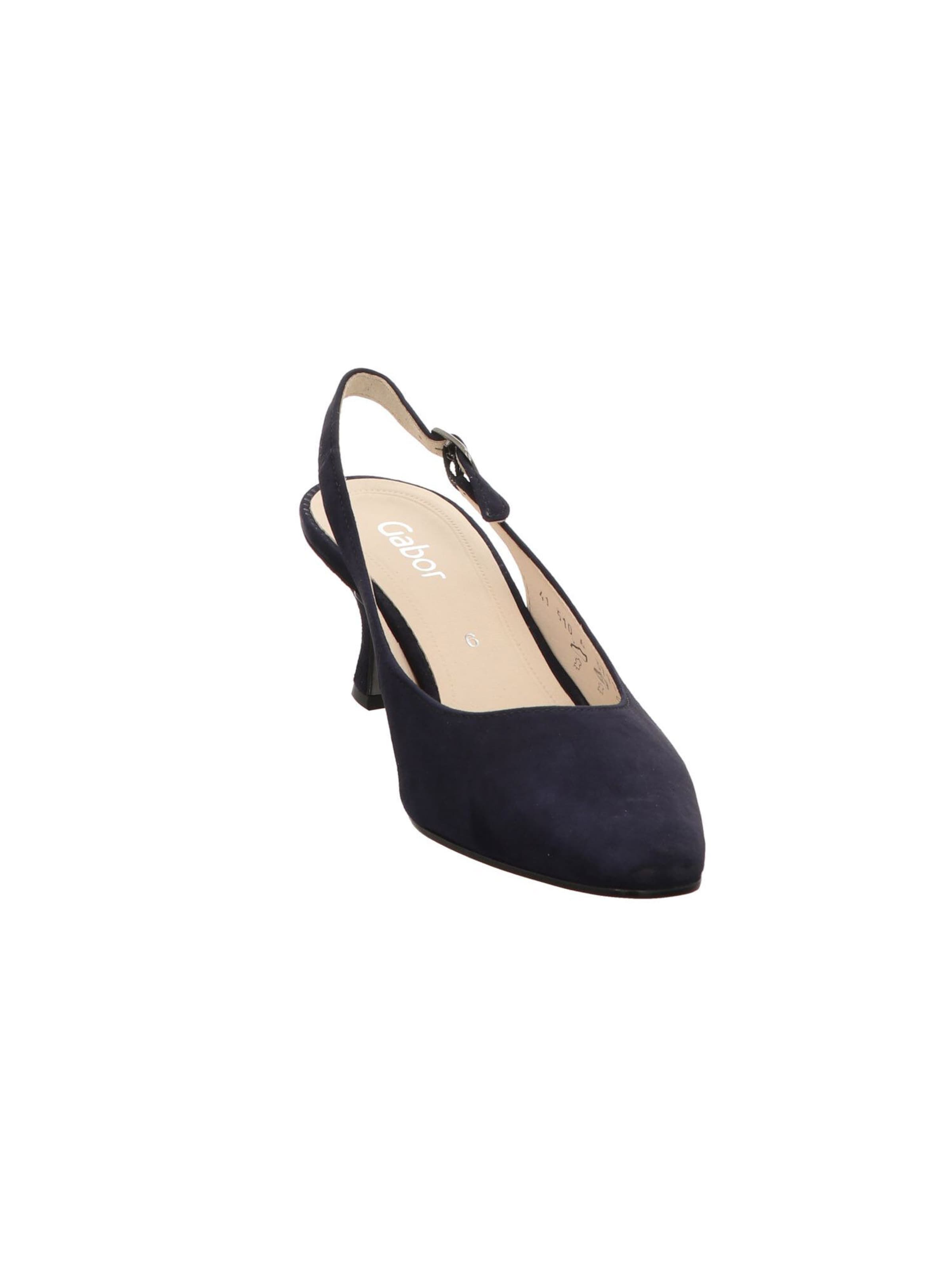 GABOR Slingback Pumps in Blue