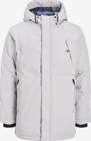 JACK & JONES Winterparka in Grijs: voorkant