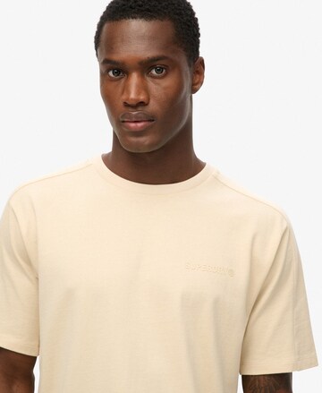 T-Shirt Superdry en beige