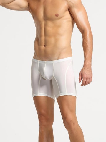 SEOBEAN Lange Unterhose 'Long Shorts Home Sport'‌‌‌‌‌‌‌‌ in Weiß: Vorderseite