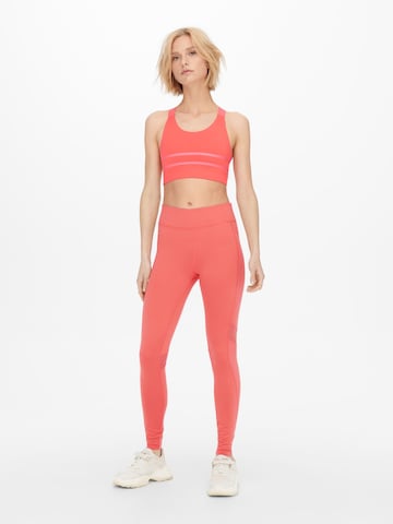 ONLY PLAY Skinny Workout Pants 'Camp' in Orange