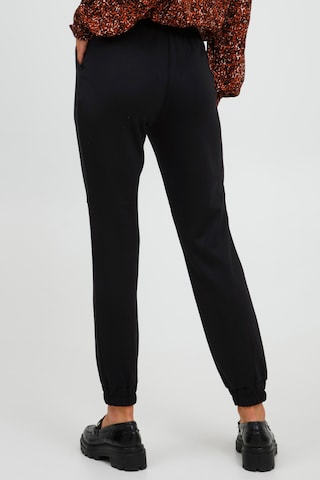 b.young Tapered Pants 'BYPUSTI SWEAT PANTS' in Black