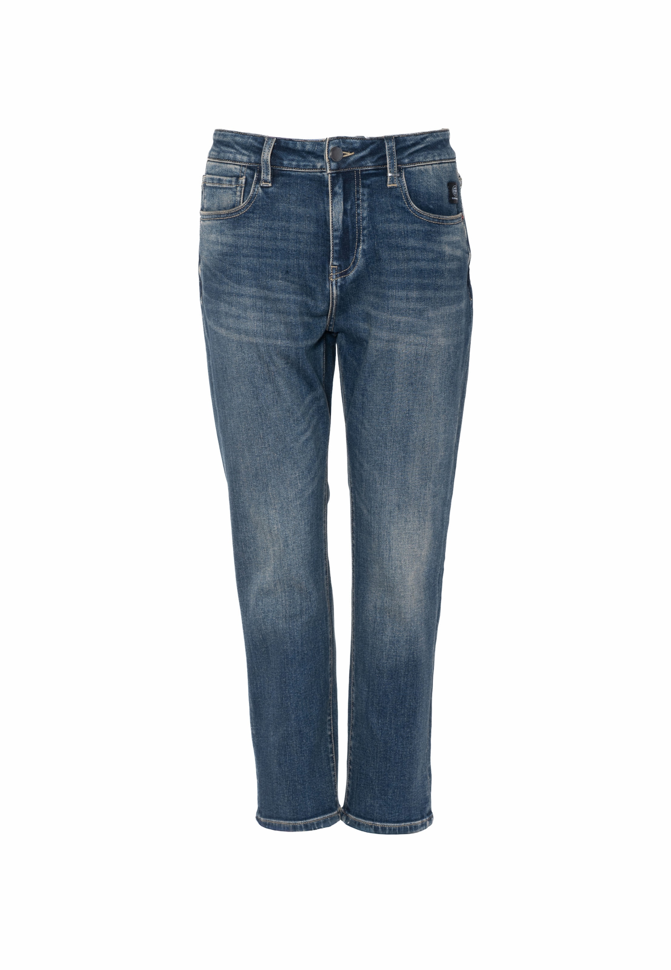 Elias Rumelis Tapered Jeans 'Leona' in Blau: Vorderseite