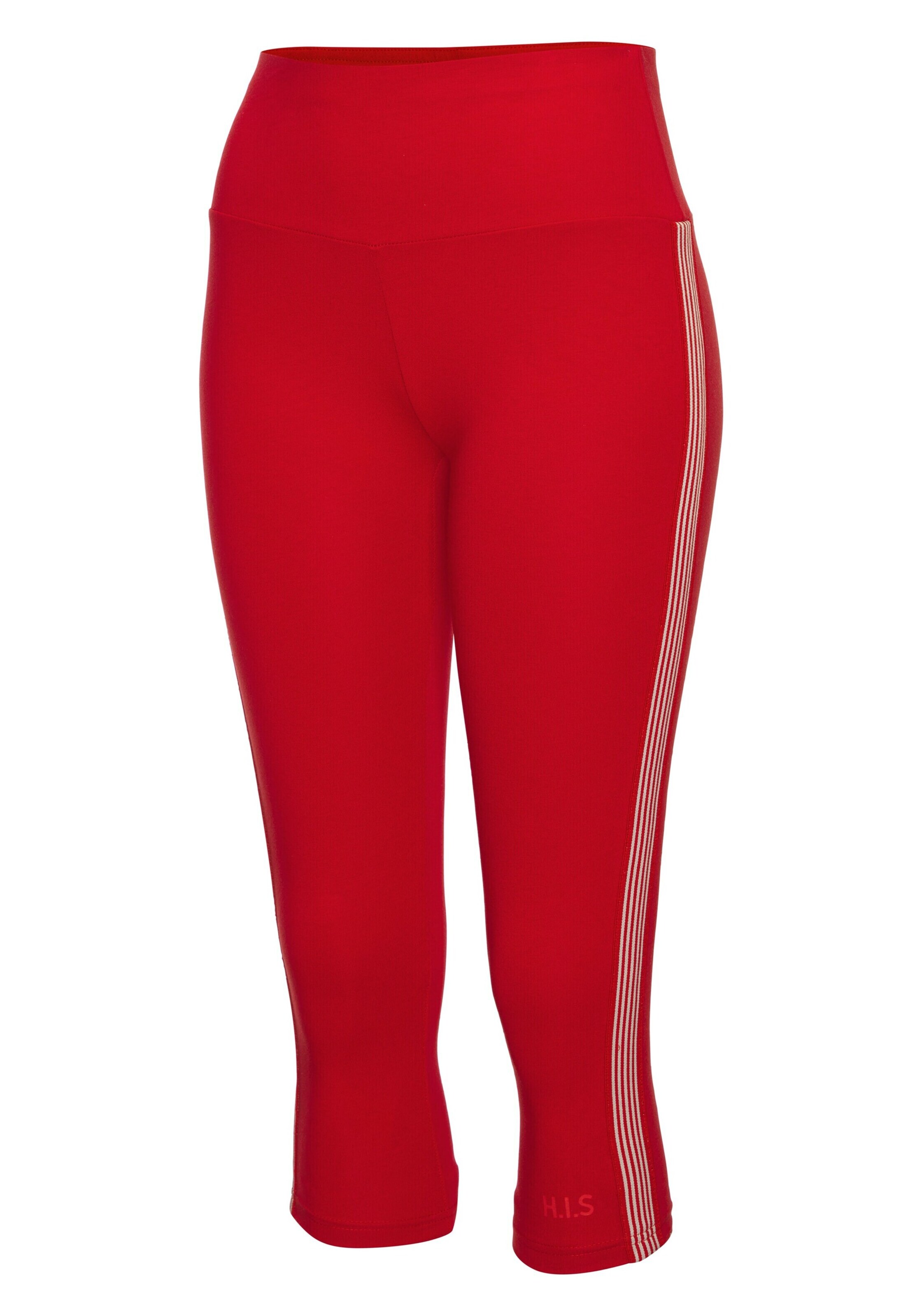 H.I.S Skinny Leggings in Red