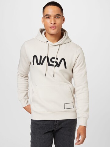 Sweat-shirt JACK & JONES en gris : devant