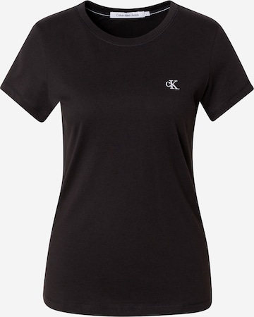 Calvin Klein Jeans Футболка в Черный: спереди
