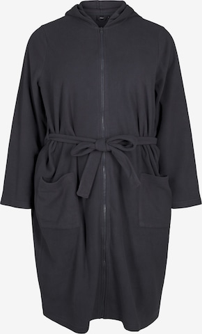 Robe de chambre 'Mlise' Zizzi en gris : devant