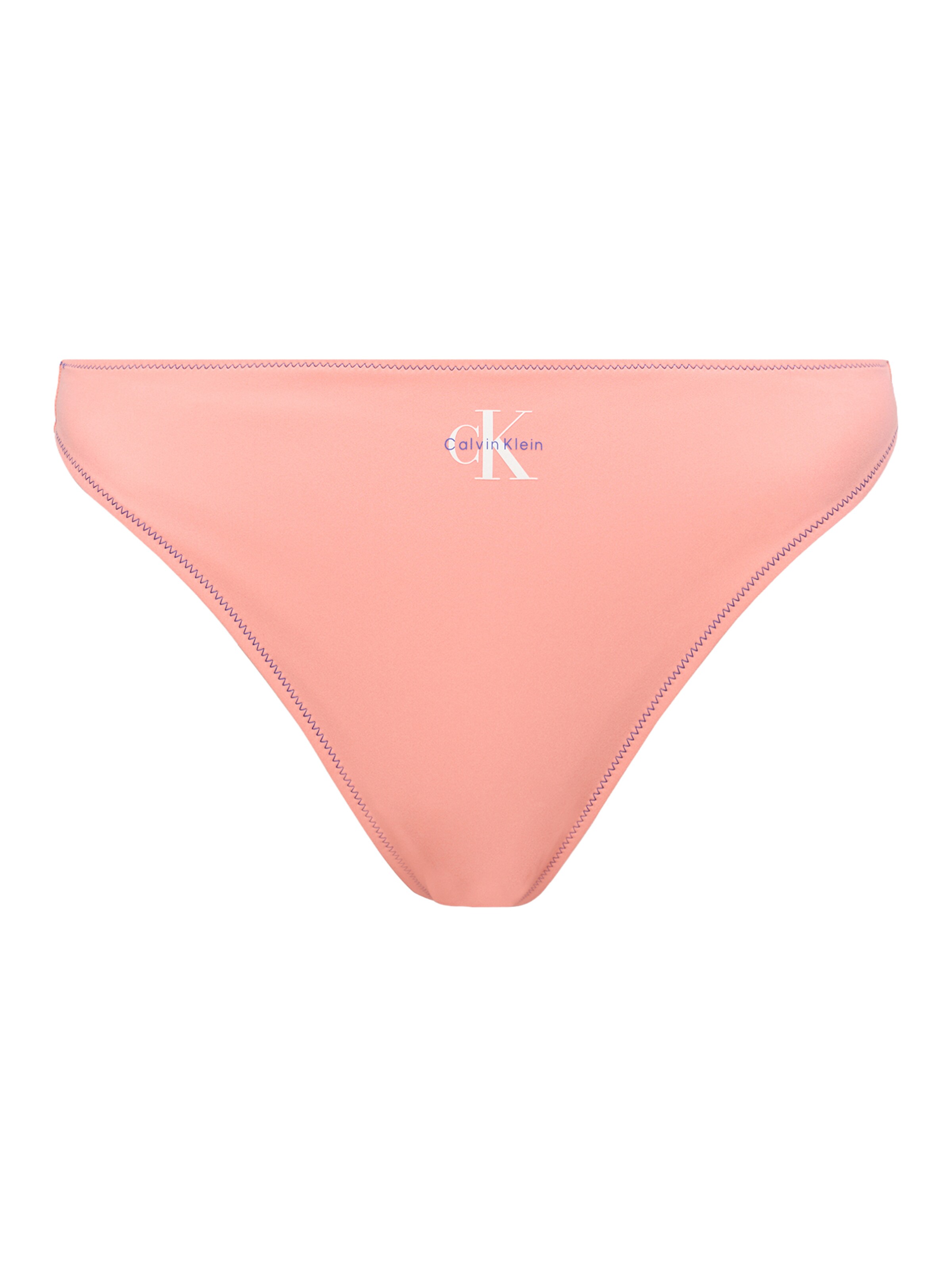 Calvin Klein Swimwear Bikini nadrágok - rózsaszín: elől