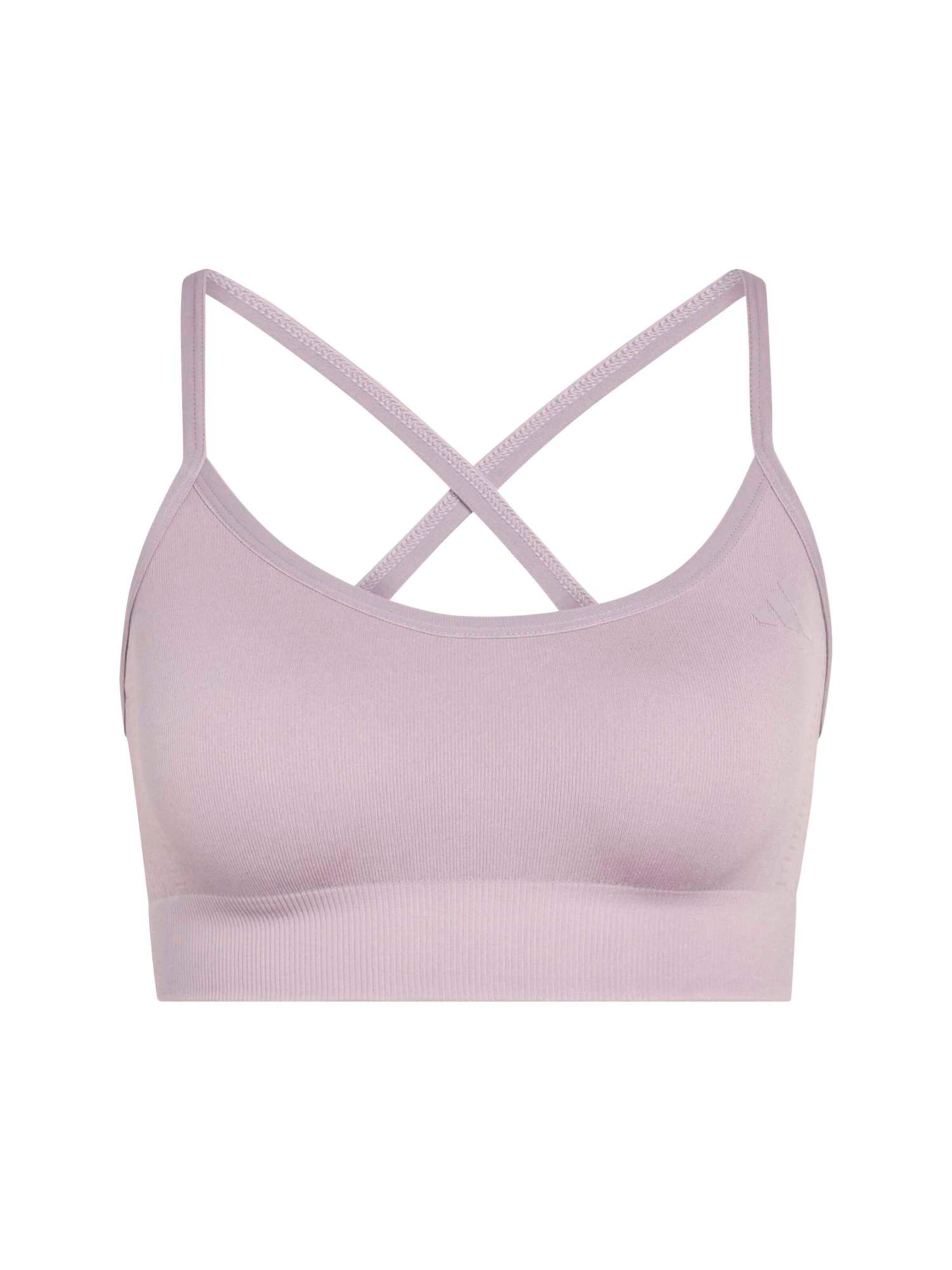 ADIDAS PERFORMANCE Sports bra in Purple: front