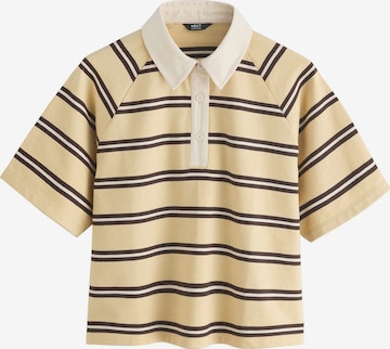 T-shirt Next en jaune : devant