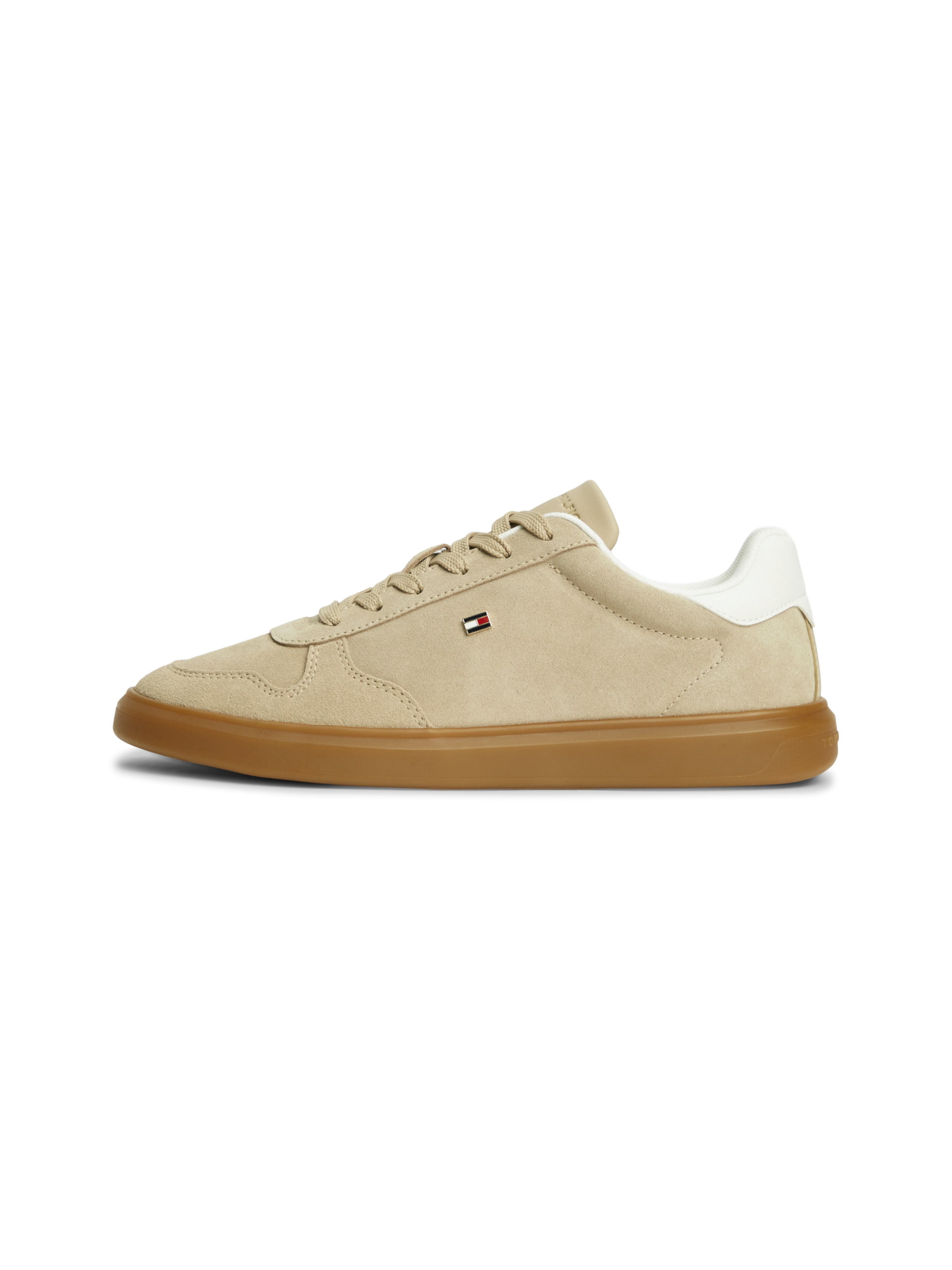 TOMMY HILFIGER Низкие кроссовки в Коричневый: спереди