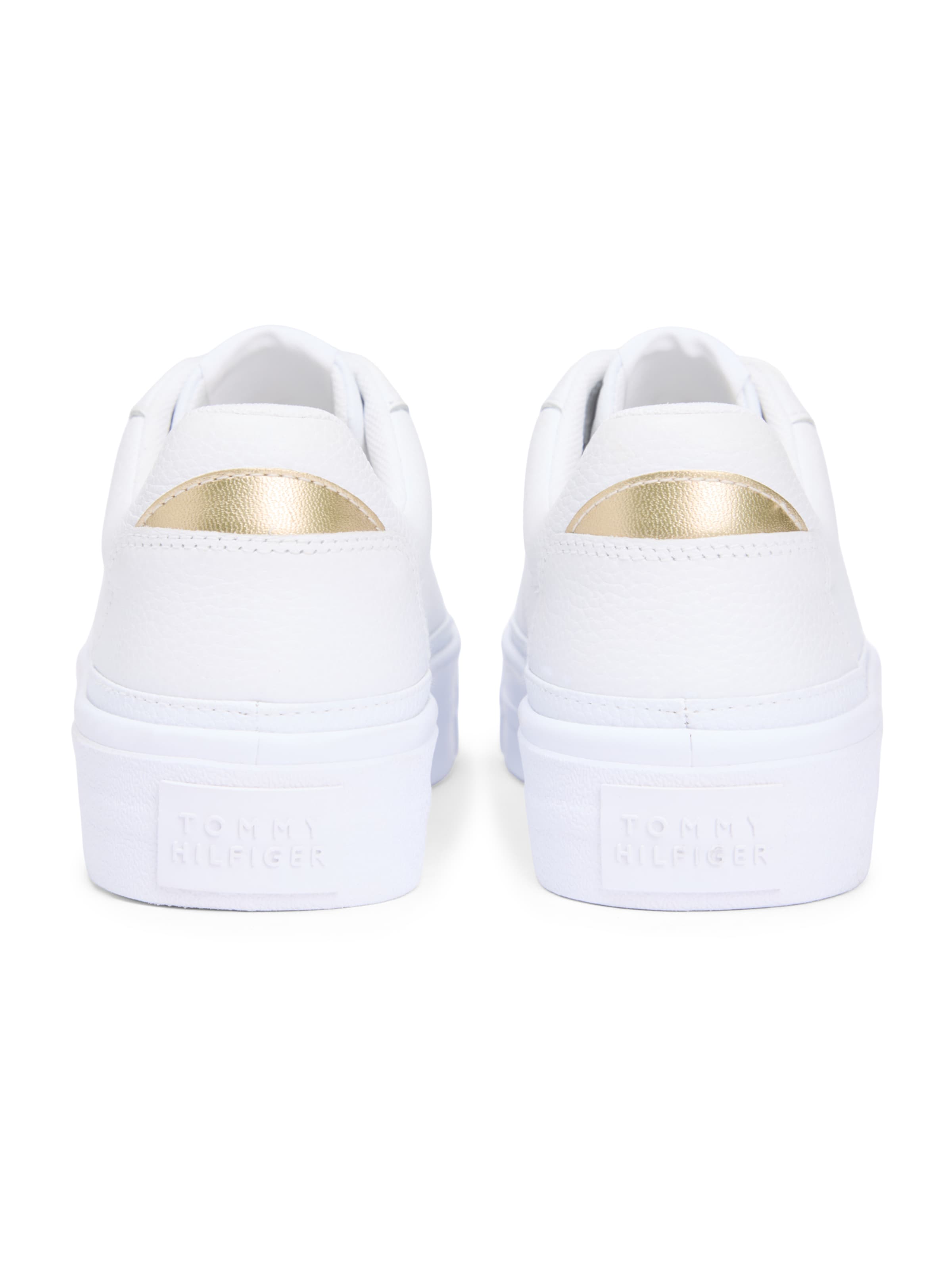 TOMMY HILFIGER Nizke superge | bela barva