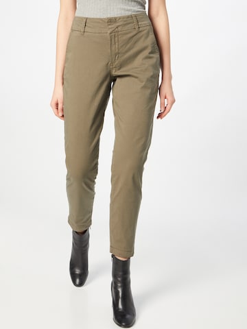 Part Two Slim fit Pants 'Soffys' in Green: front