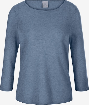 Pull-over MADELEINE en bleu : devant