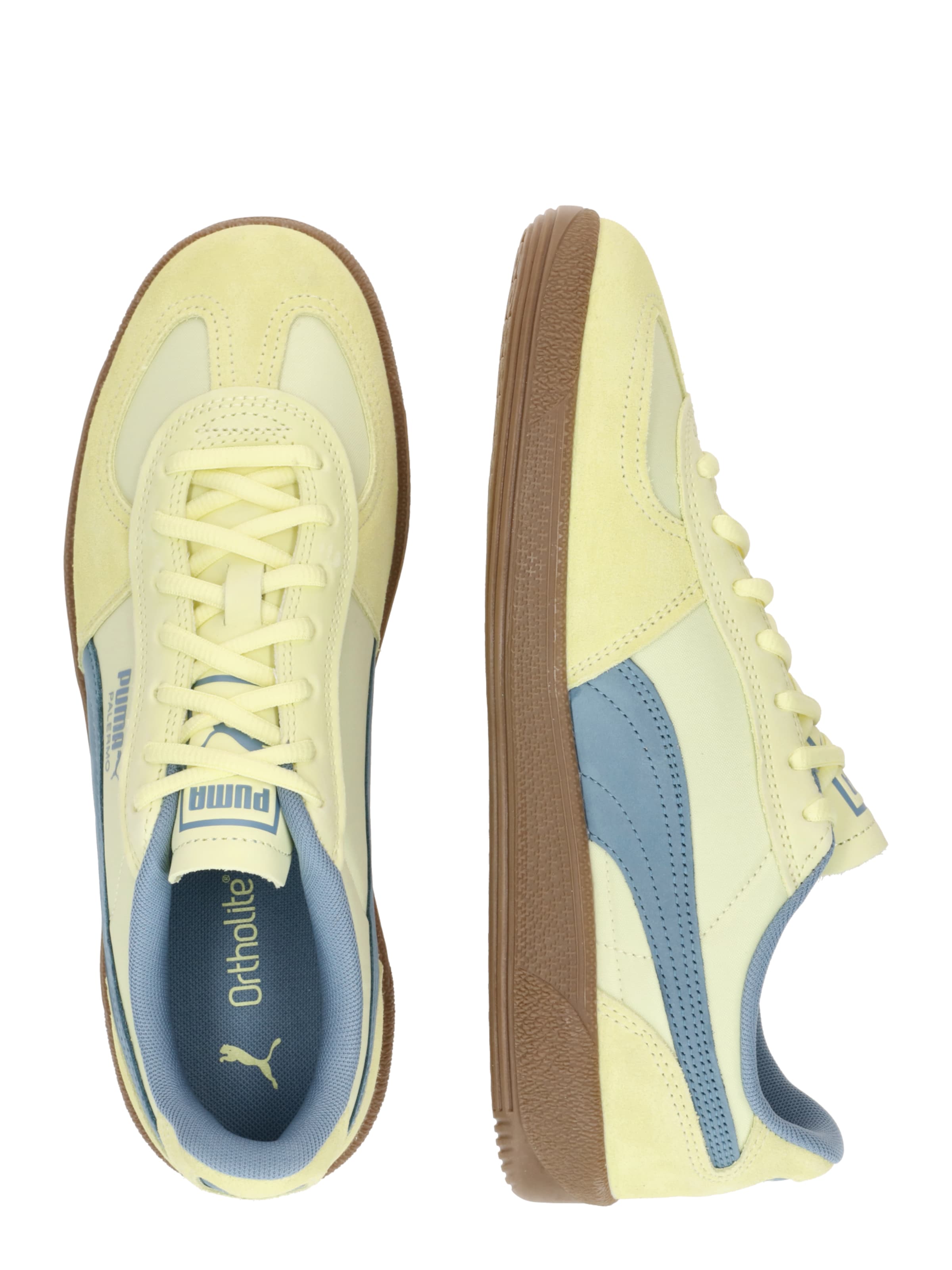 PUMA Σνίκερ χαμηλό 'Palermo Pop' σε κίτρινο