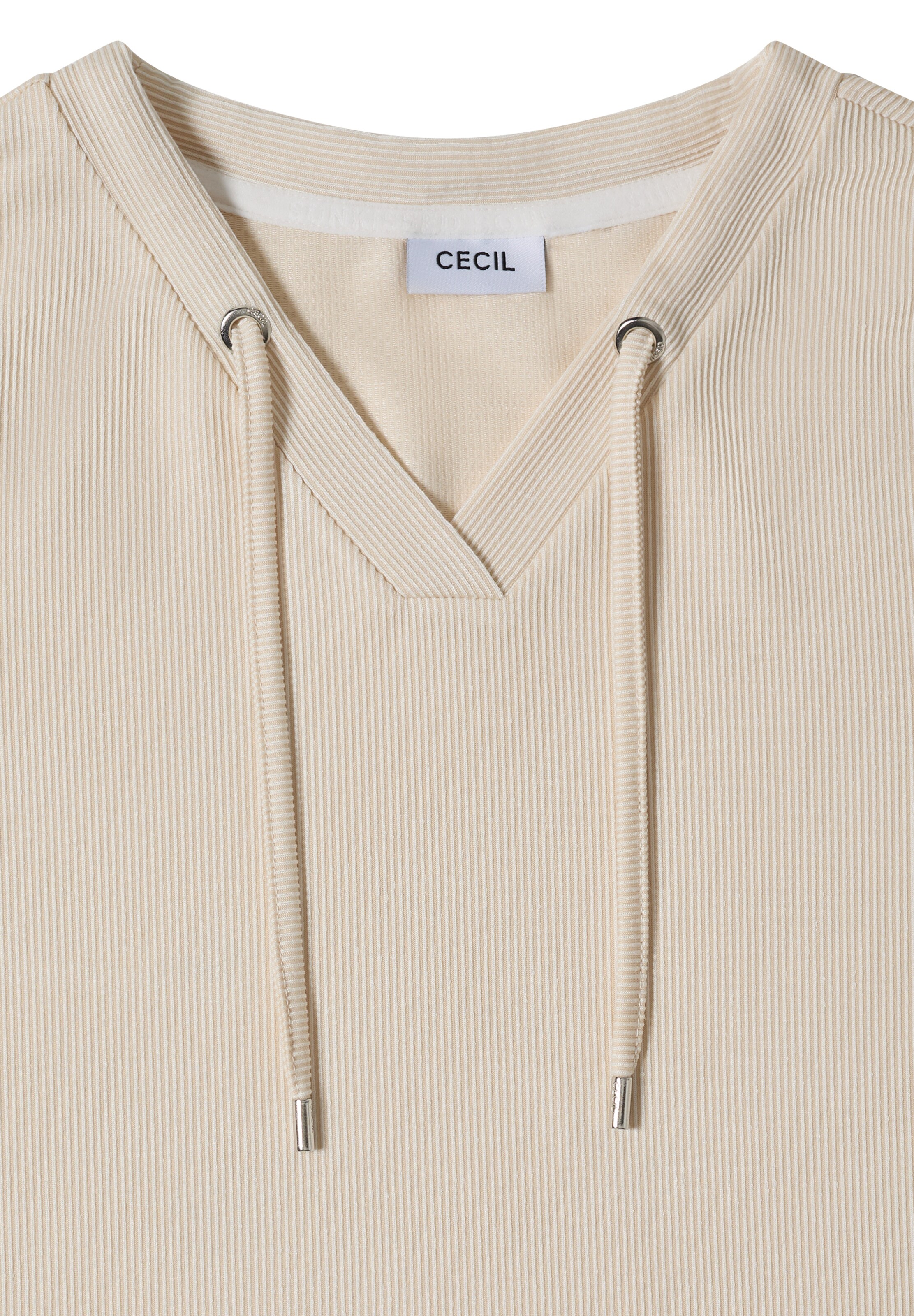 CECIL T-Shirt in Beige