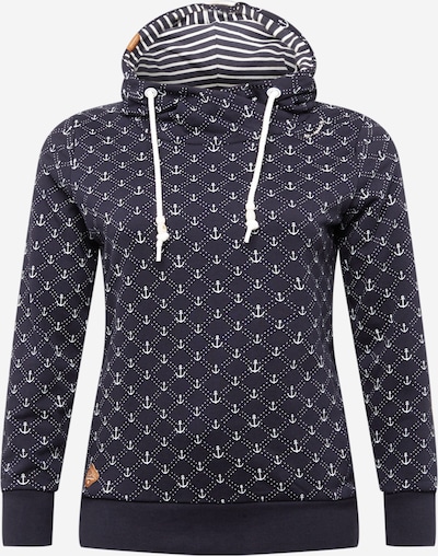 Ragwear Plus Sweat-shirt en bleu marine / blanc, Vue avec produit