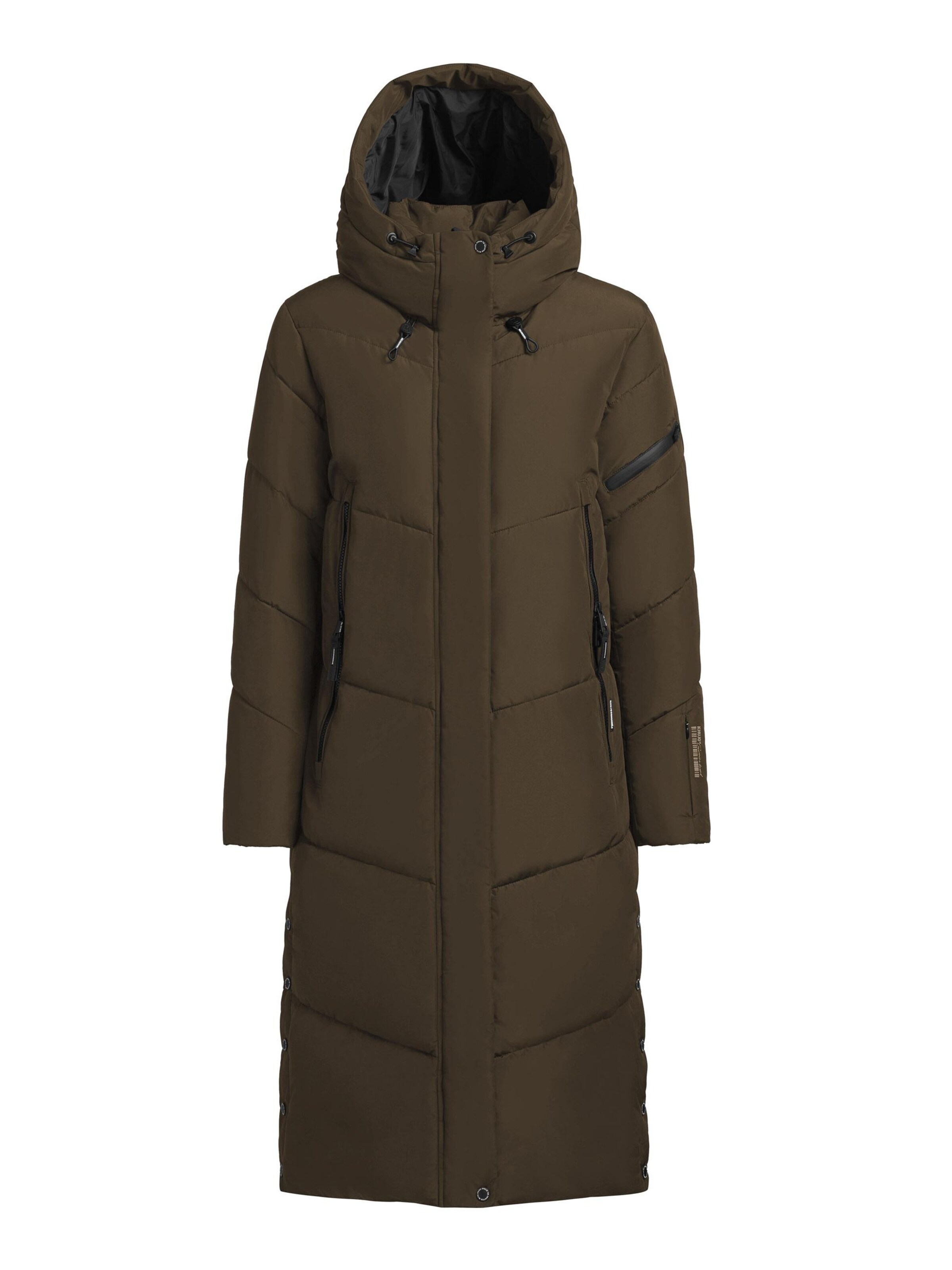 khujo Winter coat 'Sonje6-YM' in Brown: front