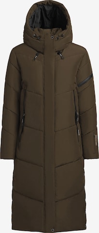 khujo Winter coat 'Sonje6-YM' in Brown: front