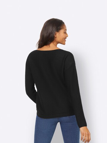 heine Pullover in Schwarz