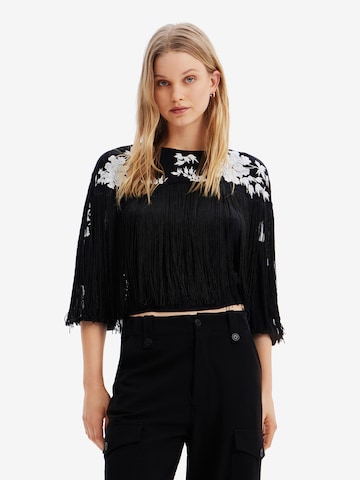 Desigual Blouse in Zwart: voorkant