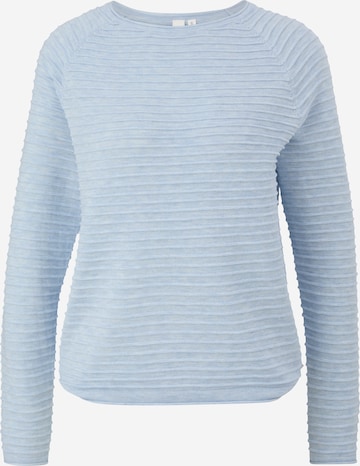 QS - Pullover em azul: frente