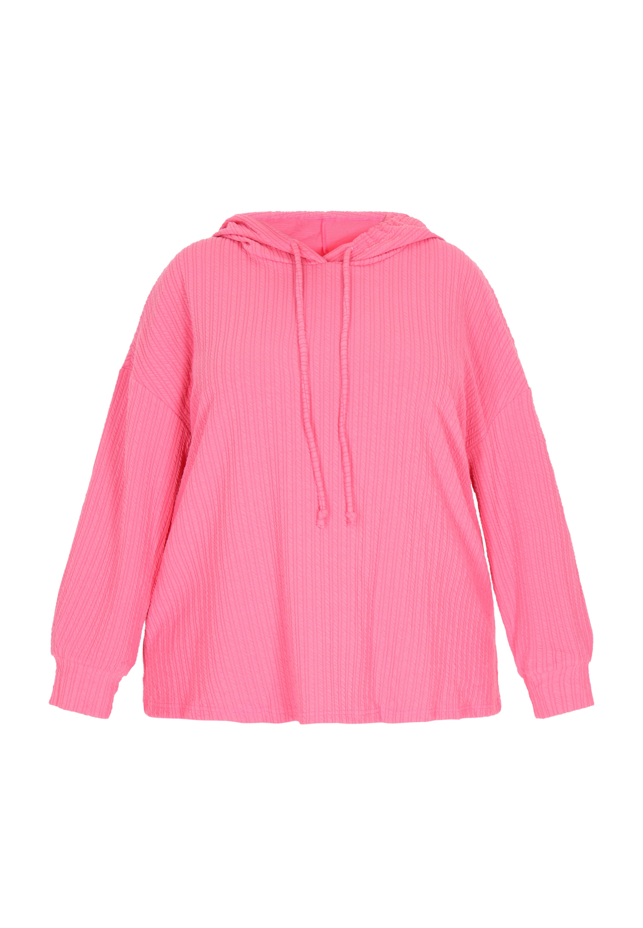 swirly - Sudadera en rosa: frente